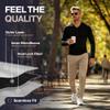 Thermajohn Long Johns Thermal Underwear for Men V Neck Fleece Lined Base Layer Set for Cold Weather (X-Large, Charcoal) view 4