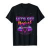 Lets get physical 80's Retro Totally Rad Workout Gym Gift T-Shirt view 1