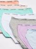 Calvin Klein Kids Girls' Modern Cotton Bikini Underwear 7-Pack, Fun Icons, Small view 4
