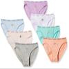 Calvin Klein Kids Girls' Modern Cotton Bikini Underwear 7-Pack, Fun Icons, X-Large