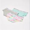 Calvin Klein Kids Girls' Modern Cotton Hipster Underwear 3-Pack, Heather Grey/Teal/Signature White, Small view 4