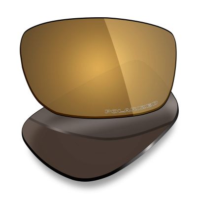 Mryok+ Polarized Replacement Lenses for Oakley Dispute OO9233 - Bronze Gold