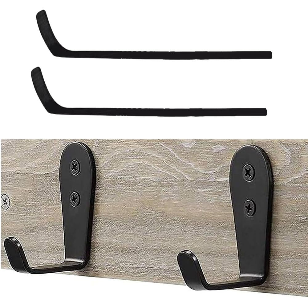 Hockey Stick Display Holder Wall Mount, Golf Club Display Rack, Hockey Stick, Hanger Wall Mounts For Ane Home Or Office,Wall Mounted Hat Hangger Hooks, Easy to Hang On Wall Horizontally, Perfect fo