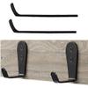 Hockey Stick Display Holder Wall Mount, Golf Club Display Rack, Hockey Stick, Hanger Wall Mounts For Ane Home Or Office,Wall Mounted Hat Hangger Hooks, Easy to Hang On Wall Horizontally, Perfect fo view 1