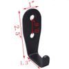 Hockey Stick Display Holder Wall Mount, Golf Club Display Rack, Hockey Stick, Hanger Wall Mounts For Ane Home Or Office,Wall Mounted Hat Hangger Hooks, Easy to Hang On Wall Horizontally, Perfect fo view 2