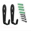 Hockey Stick Display Holder Wall Mount, Golf Club Display Rack, Hockey Stick, Hanger Wall Mounts For Ane Home Or Office,Wall Mounted Hat Hangger Hooks, Easy to Hang On Wall Horizontally, Perfect fo view 3