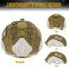 OneTigris Tactical Helmet Cover, Cloth Cover for Fast Helmet in Size M/L & Fast Bump Helmet in Size L/XL - ZKB06 No Helmet view 3