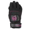 HO Pro Grip Womens Waterski Gloves Black/Pink Sz L view 3