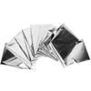 Life Emergency Survival Blanket, 5PCS Outdoor Camping Blanket Hiking Earthquake First Aid Supplies(Silver) for Emergency view 1