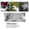 Life Emergency Survival Blanket, 5PCS Outdoor Camping Blanket Hiking Earthquake First Aid Supplies(Silver) for Emergency view 4