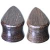 00G 10mm Teardrop Organic Black Rosewood Ear Gauges Plugs Flesh Tunnels Stretching Kit Expander for Women Men view 1