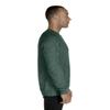 Jerzees Adult 72 oz Snow Heather French Crewneck Sweatshirt 2XL FRST GRN SNW HTH view 2