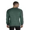 Jerzees Adult 72 oz Snow Heather French Crewneck Sweatshirt 2XL FRST GRN SNW HTH view 3