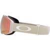 Oakley Flight Deck Medium Cool Grey wPrzm Rose Gold Snow Goggle view 2