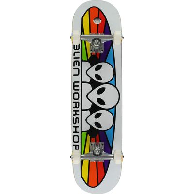 Alien Workshop Spectrum White Complete Skateboard - 7.75" x 31.5"