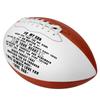 KWOOD Personalized Football Gift for Son, Engraved Leather Indoor/Outdoor Football with Pump & Carrying Bag, Birthday Christmas Graduation Gift for Son from Dad view 2
