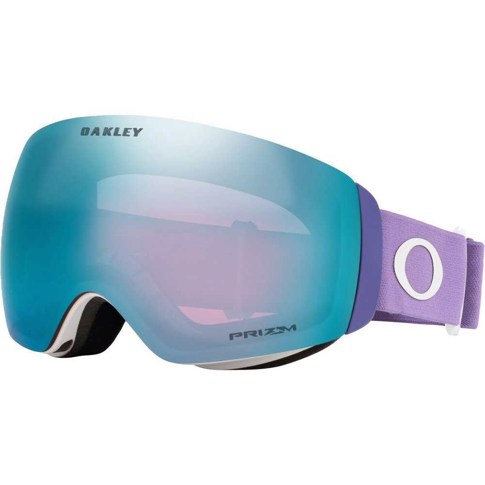 Oakley Flight Deck Medium Lilac w Prizm Sapphire Snow Goggle