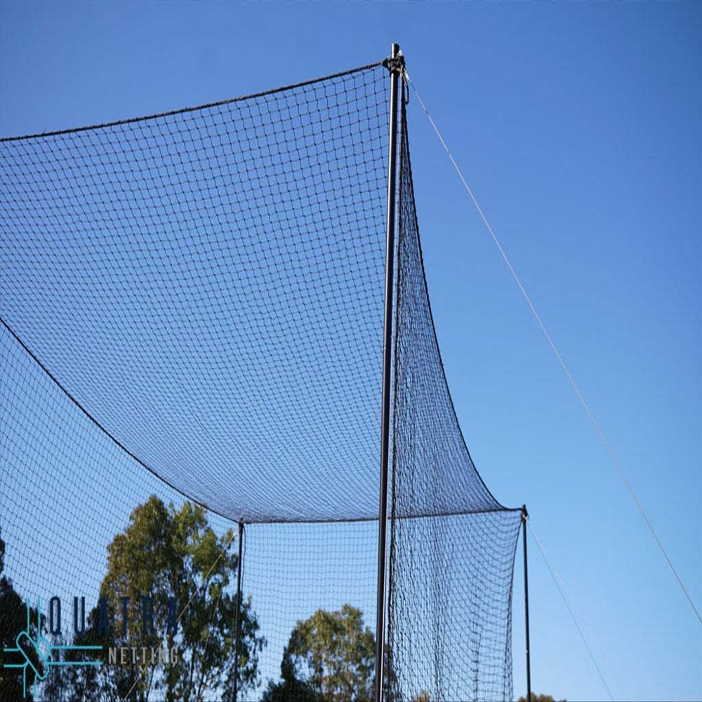 CW Cricket Batting Practice Net Cage Regular Training Netting for Outdoor Backyard Ground Sports