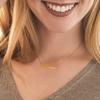 SKQIR Gold Custom Women Name Necklace Personalized, Customized Chains Name Pendants Necklaces Personalized Name Necklace with Crown for Women Girl Gift,Lucy Necklace view 4