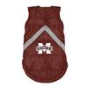 Littlearth Unisex-Adult NCAA Mississippi State Bulldogs Pet Puffer Vest, Team Color, Large view 1