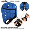 Surlim Rugby Soft Helmet Soccer Headgear Scrum Cap 7v7 Flag Football Headguard for Adult Large (Blue) view 4