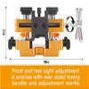 W WIREGEAR Sight Tool with Heavy-Duty Construction and Rotatable Sight Prong, Sight Adjustment Tool Sight Removal Tool view 3