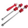 Alomejor Quick Release Lever,Easy Wheel Removal Installation,Wheel Skewers,Secure Mechanism for Mountain Cyclists Road Commuters Bike Maintenance view 1