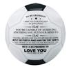 Kenon Engraved Soccer Ball/Football Toy to My Grandson - Youth and Adult Soccer Balls with Pump- Perfect for Grandson Birthday Graduation view 1