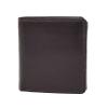 A1 FASHION GOODS Mens Soft Durable Leather Wallet Credit Cards Coins Banknotes ID Holder AV111 Black Brown, Brown, L, Wallet view 1