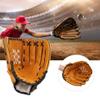 Thicken Baseball Glove, Adults Children PVC Thicken Baseball Glove Practicing Training Competition Gloves (12.5inch-Brown) view 4