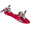 Atom Pilot Falcon NTS Color Quad Skate Plate (Red, Size 5.5) view 1