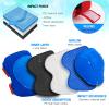 Kids Protective Gear Set Wemfg Knee Pads for Kids 3-8 Years Toddler Knee and Elbow Pads with Wrist Guards 3 in 1 for Skating Cycling Bike Rollerblading ScooterBlueRed view 3