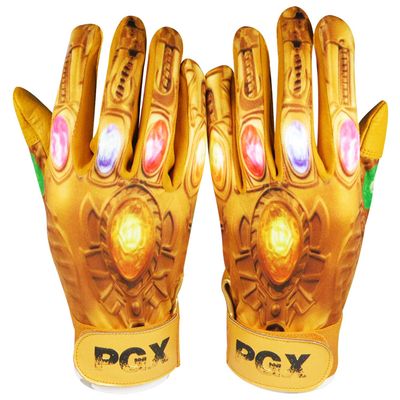 PGX Power Stones Baseball Batting Gloves - Flexible Additional Design - Professional Batting Ideal Glove - Excellent Grip - Professional Batting Ideal Glove Lightweight (Adult Medium)