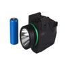 GOTICAL Combo Rail Mounted Red Laser Sight for Pistols | 200 Lumens | Rifles | Rechargeable Dot Gun Light | LED Flashlight Glock 17 19 20 21 22 23 30 20mm Rail (Laser Sight-Green) view 3
