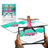 Brooke Schuler Introduction to Yoga in Augmented Reality, Learning with Augmented Reality App and Book view 1