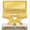 Computer Trophy, 6" Computer Trophies, Computer Themed Awards, Engraving Included 50 Pack view 1