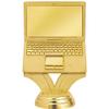 Computer Trophy, 6" Computer Trophies, Computer Themed Awards, Engraving Included 50 Pack view 2