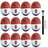 Biggz Official Size 7 Basketballs - Red/White/Blue Bulk Basketballs with Hand Pump - 6,12,50 Pack Options (Official Size (Size 7), 12 Pack) view 1