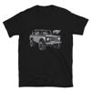 1973 Black Classic Bronc Lover Short-Sleeve Unisex T-Shirt view 1