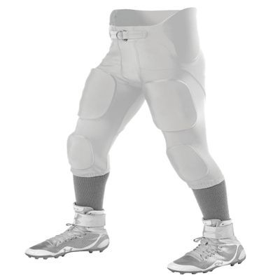 Alleson Athletic Power Spandex Integrated Football Pant White