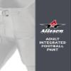 Alleson Athletic Power Spandex Integrated Football Pant White view 3