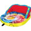 Connelly Super Fun 2 Towable Tube, red/Blue/Yellow, One Size view 1