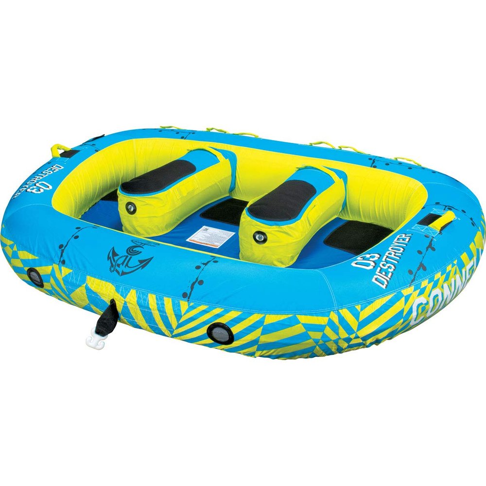 Connelly Destroyer Towable: High-Speed Fun for 2 or 3 Riders on the Lake! - 3-Person