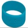 25 Cervical Cancer Teal Silicone Awareness Bracelets - Medical Grade Silicone - Latex and Toxin Free - (25 Bracelets) view 4