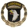 Sujak Military Items USA 101st Airborne Div. Wreath Insignia Hat or Lapel Pin HON15841 F3D32R view 1