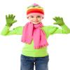 Gilbins 2 Pack Kids Winter Warm Gloves Cold Weather Fleece Polar Gloves for Boys or Girls view 4