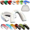 COOLLO SPORTS Boil and Bite Mouth Guard (Youth & Adult) DA Custom Fit Sport Mouthpiece for Football, Hockey, Rugby, Lacrosse, Boxing, MMA (Free Case Included!) (Trans. & White, Ages 11 & Above) view 1
