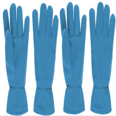 Gilbins 2 Pack Kids Winter Warm Gloves Cold Weather Fleece Polar Gloves for Boys or Girls