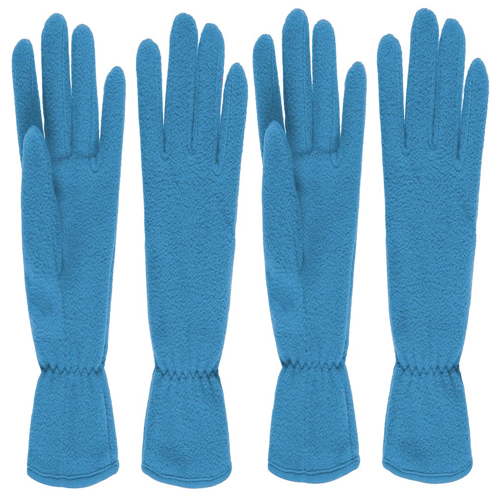 Gilbins 2 Pack Kids Winter Warm Gloves Cold Weather Fleece Polar Gloves for Boys or Girls