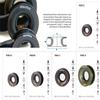 Short Loop - Dyneema line and Nautos Friction Ring - 20-30 - 40mm Ring Diameter (40mm) view 4
